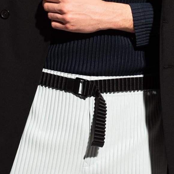 Issey Miyake Homme Plisse Belt (Tan) - Picture 5 of 6